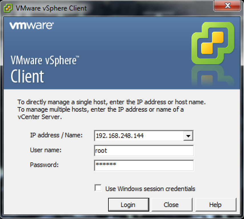 VSPHERE client. VMWARE SDK. Putty gui. Onyx client. Clear connection